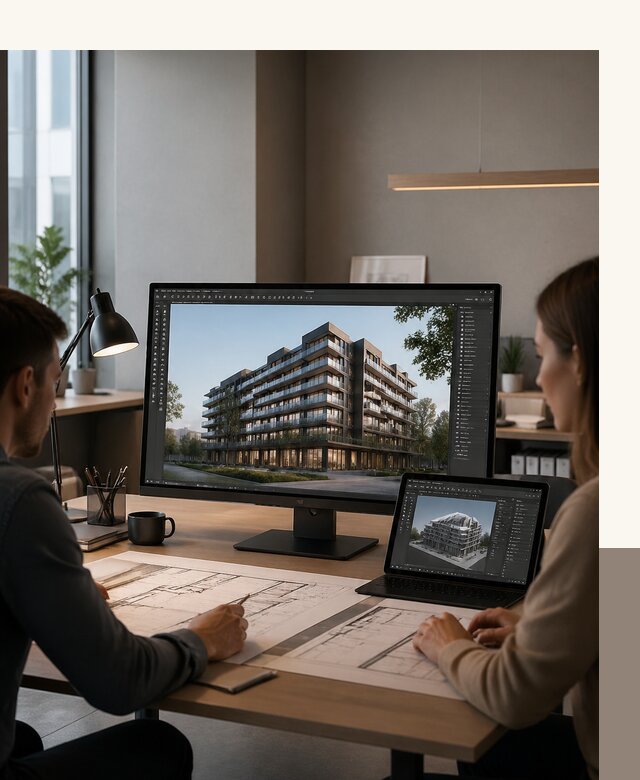 3D визуализация архитектуры и объектов строительства в Павловском Посаде