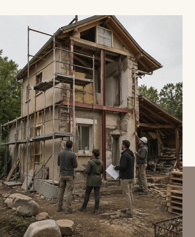Реконструкция загородного дома под ключ в Павловском Посаде от бюро