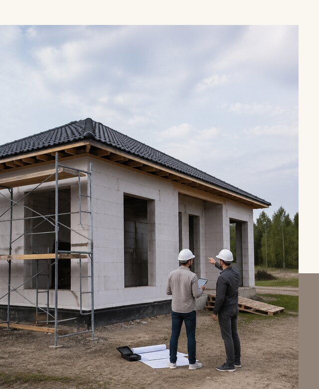 Проектирование одноэтажных домов из газобетона в Павловском Посаде